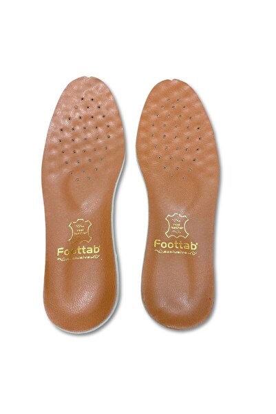 YeferStore Ortopedik Lateks %100 Deri Ayakkabı Tabanlığı, Nefes Alabilen, Ter...