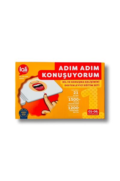 Genel Markalar Lali Yayınları Adım Adım Konuşuyorum Terapi Seti Bolüm 1