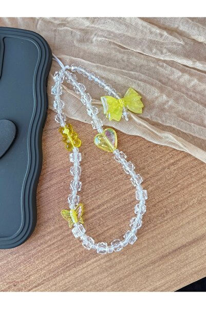 MİRAZ TASARIM MİRAZTASARIM ŞEFFAF KÜP BONCUKLU RENKLİ DETAYLI TELEFON CHARMI/TELEFON ASKISI ÇANTA CHARMI4