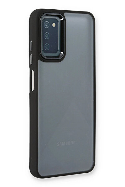 NewFace حافظة سامسونج جالاكسي A03S غطاء دورا - أسود 1493517709