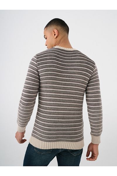 Loft Men's Knitwear Ecru - Lf 2037254