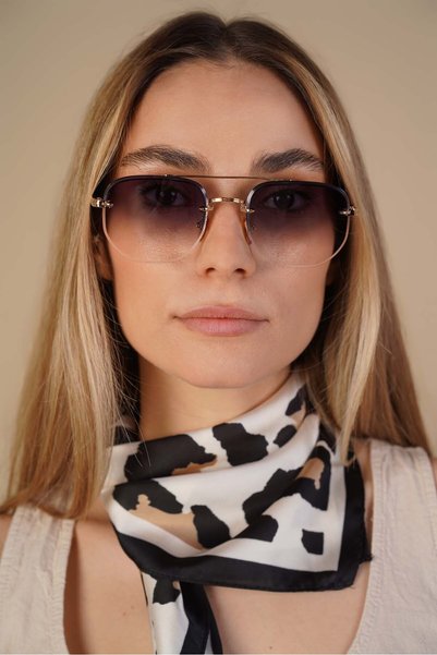 Stil Noktası Selya Black Gradient Sunglasses