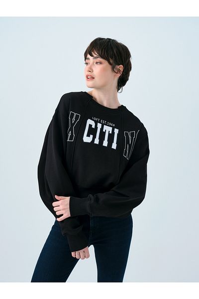 Loft Regular Long Crop Women's Sweatshirt