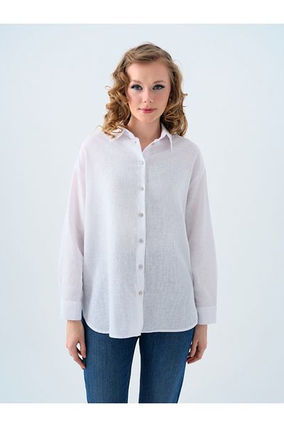 Loft Cămașă de damă Loose Fit U.sleeve