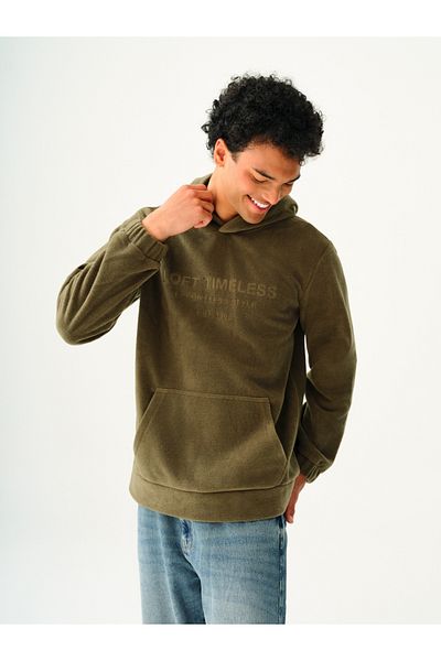 Loft Dark Khaki Men's Sweatshirt - Lf 2037418