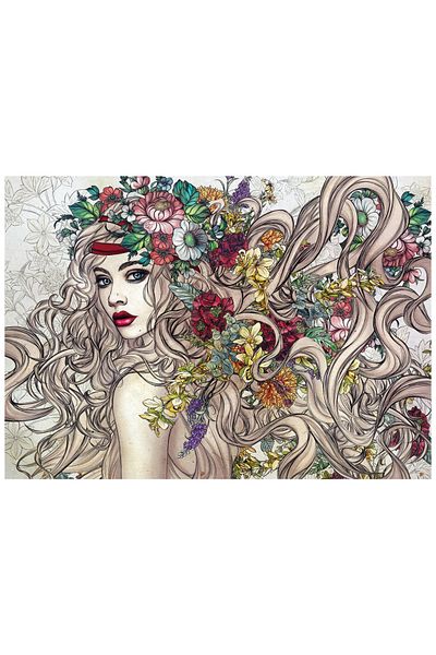 Anatolian Puzzle 1500 Piece Jigsaw Puzzle - Power of Flowers 4549