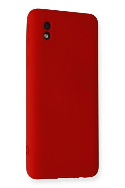 NewFace Samsung Galaxy A01 Core Case Nano Inside Velvet Silicone - Red Sptgl