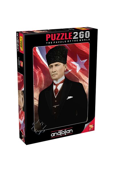 Anatolian Puzzle 260 Piece XL Jigsaw Puzzle - Mustafa Kemal Atatürk 3309
