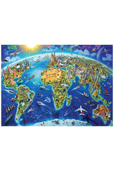 Anatolian Puzzle 4000 Piece Jigsaw Puzzle - Icons of the World 5202
