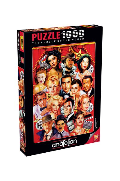 Anatolian Puzzle 1000 Piece Jigsaw Puzzle - Hollywood Stars 1154