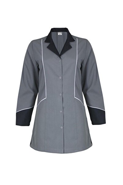 SAYGINLAR İŞ TEKSTİLİ تونيك ليلي - طية صدر السترة، كم طويل