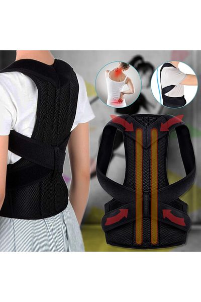Wotrart Magnetic Underwire Upright Posture Corset Back Corset Anti-Hunchback Medical Posturex Corset