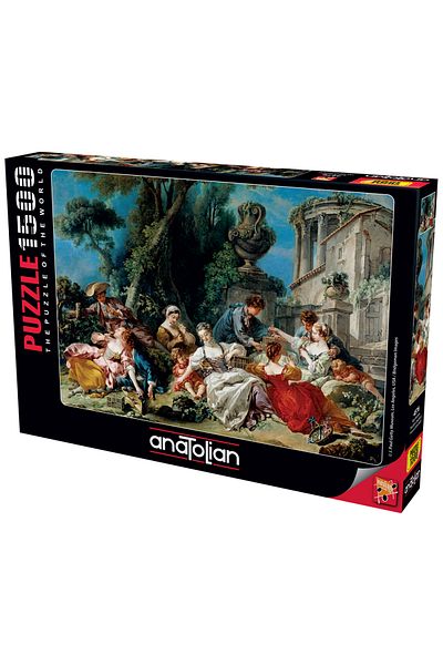 Anatolian Puzzle 1500 Piece Jigsaw Puzzle - Bird Hunters 4576