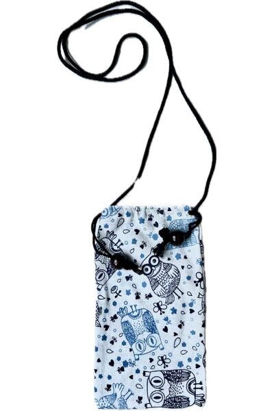 Generic 2 Pcs of Cloth Drawstring Mini Bag With Strap Ancient Style (01)