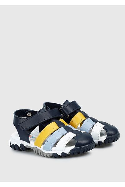 Kiddo Φλατ σανδάλια αγοριού Navy Blue