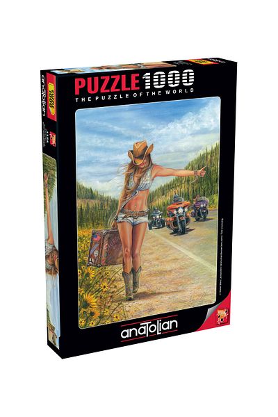 Anatolian Puzzle 1000 Piece Jigsaw Puzzle - Hitchhiker 1124