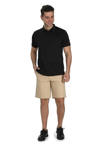 SAYGINLAR İŞ TEKSTİLİ تي شيرت مريح بأكمام قصيرة