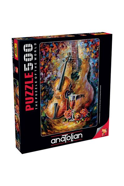 Anatolian Puzzle 500 Piece Jigsaw Puzzle - Guitar and Violin 3620