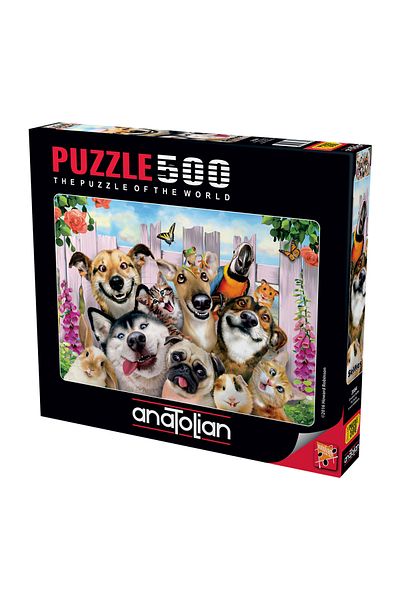 Anatolian Puzzle 500 Piece Jigsaw Puzzle - Selfie with Friends 3584