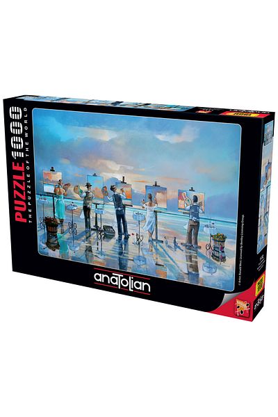 Anatolian Puzzle 1000 Piece Jigsaw Puzzle - Brush Strokes 1132