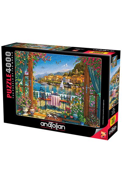 Anatolian Puzzle 4000 Piece Jigsaw Puzzle - Lake Como Enjoyment 5203