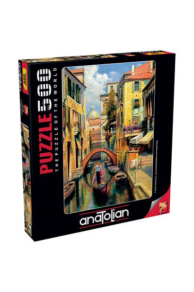 Anatolian Puzzle 500 Piece Jigsaw Puzzle - Sunday in Venice 3543
