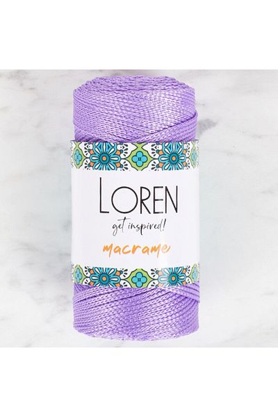 Emperium Loren Macrame Lilac Πλεκτό Σχοινί - Rm 0130 - 34336