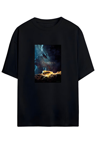 PERISENSE تي شيرت قطني ممشط كبير الحجم 100% قطن - تي شيرت صيفي مريح وفضفاض مط...