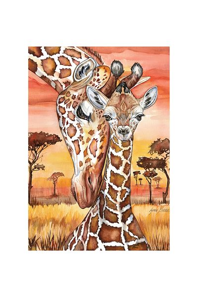 Anatolian Puzzle 500 Piece Jigsaw Puzzle - Giraffe 3615