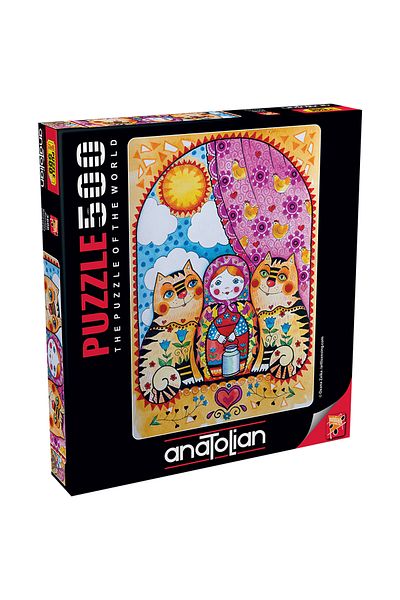 Anatolian Puzzle 500 Piece Jigsaw Puzzle - Matryoshka 3606