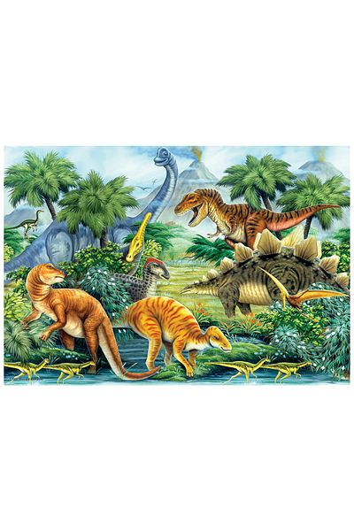 Anatolian Puzzle 260 Piece XL Jigsaw Puzzle - Dinosaur Valley I 3285