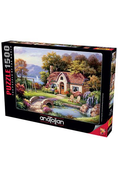 Anatolian Puzzle 1500 Piece Jigsaw Puzzle - Stone Bridge Mansion 4559