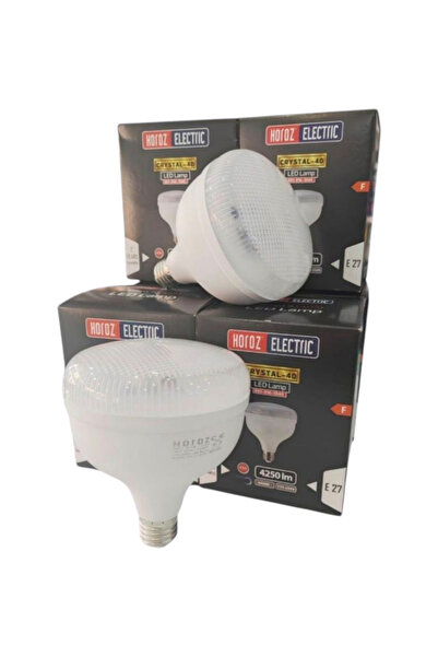 Horoz Crystal 40 watt torch led ampul E27 beyaz ışık