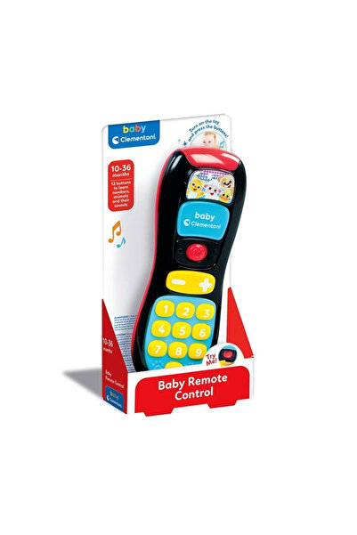 CLEMENTONI 17910 Baby - Uzaktan Kumanda Kız Erkek Çocuk Oyuncak Öğretici Oyun...
