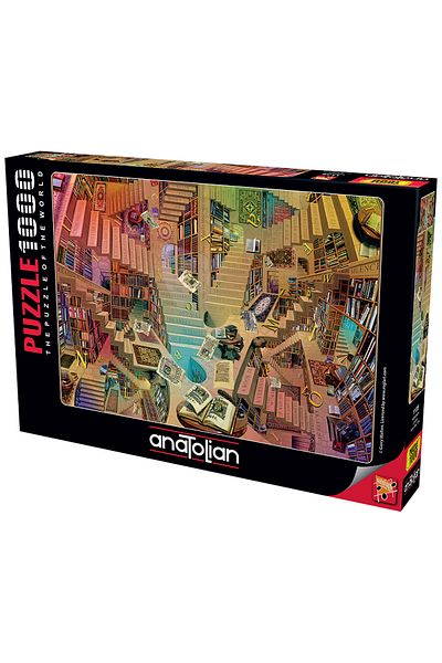 Anatolian Puzzle 1000 Piece Jigsaw Puzzle - Library 1135