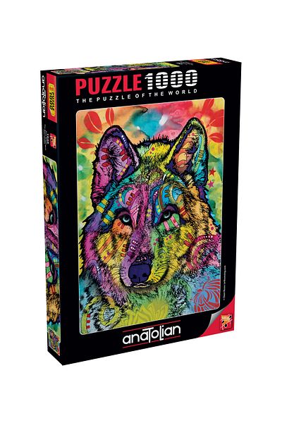 Anatolian Puzzle 1000 Piece Jigsaw Puzzle - Wolf's Eye 1048