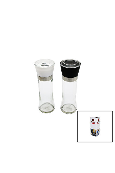 Pazarcan مطحنة توابل بوعاء زجاجي كبير (5389)