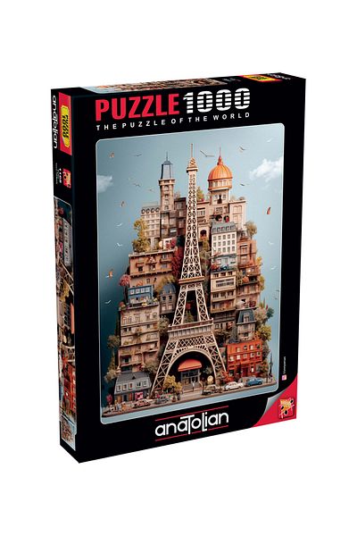 Anatolian Puzzle 1000 Piece Jigsaw Puzzle - Eiffel 1168