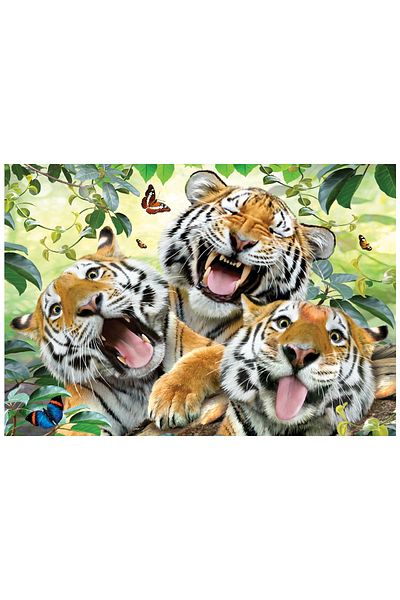 Anatolian Puzzle 260 Piece XL Jigsaw Puzzle - Tiger Selfie 3332