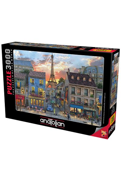 Anatolian Puzzle 3000 Piece Jigsaw Puzzle - Streets of Paris 4910