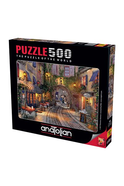 Anatolian Puzzle 500 Piece Jigsaw Puzzle - French Street 3602
