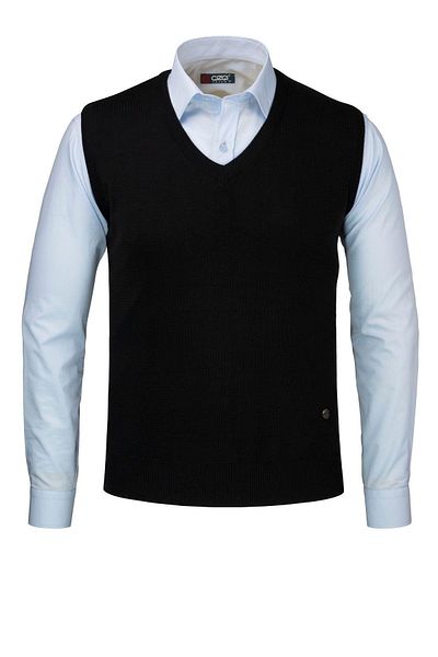 Çizgi Triko Men's V-Neck Knitwear Sweater 4241H Bgl-St04030