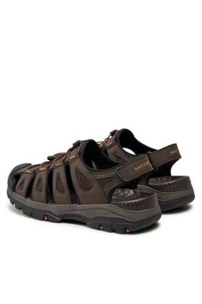 SKECHERS skechers men's sandals 204111 brown