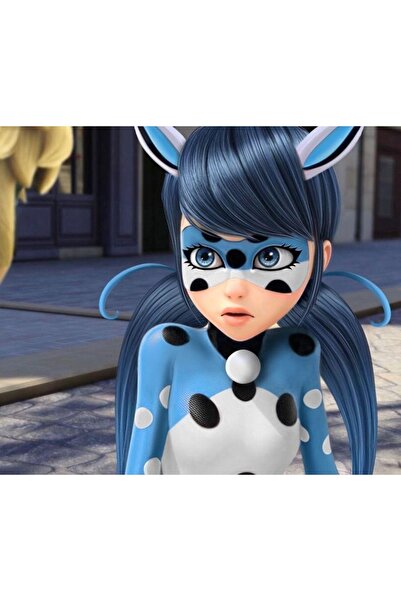 DennisEylul Uğur Böceği Mavi Beyaz Değişken Karakter Parti Aksesuarı