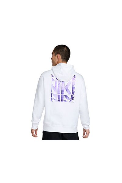 Nike U NSW CLUB HDY PO BB GN Ανδρικά φούτερ casual HJ0606-100 Πολύχρωμα