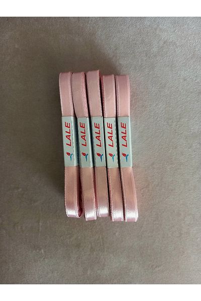 yörük tuhafiye Powder 1 cm Satin Ribbon (5 Balls) Set Ribbon (5 X 10 Mt = 50 Meters)