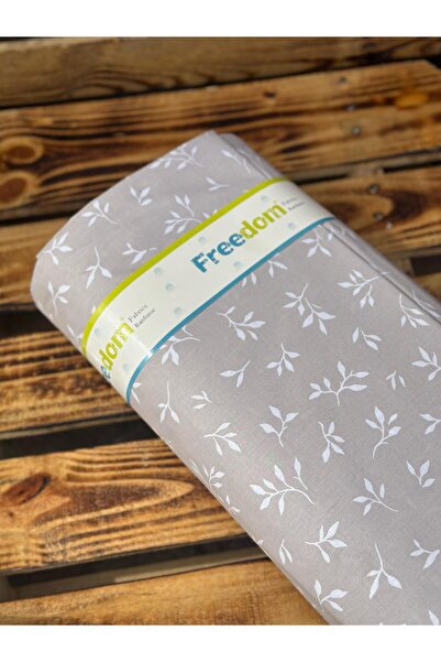 Freedom Çiçek Desenli Kumaş - 30 Metre 1 Top Kumaş 240 cm en - 100% Pamuk Ran...
