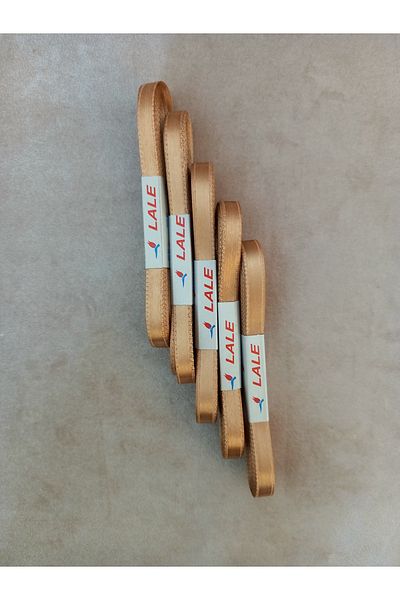 yörük tuhafiye Cappuccino 1 cm Satin Ribbon (5 Balls) Set Ribbon (5 X 10 Mt = 50 Meters)
