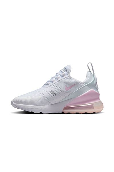 Nike Air Max 270 (Gs) Young Daily Shoes 943345 -122 White