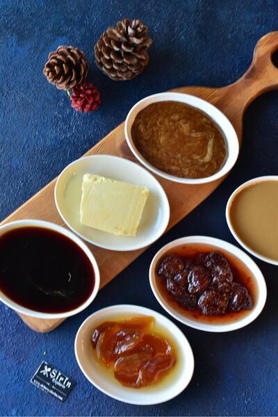 şirineşyalarım Aria Collection 6 lı Oval Mini Kayık / Meze Tabak - 13 cm